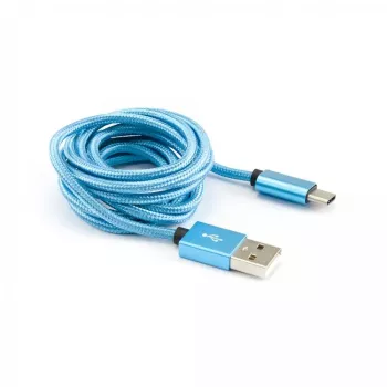 Sbox USB->Type C M/M 1,5m CTYPE-1.5BL Blau