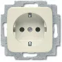 Steckdose Busch-Jaeger 2011-0-1318 CEE 7/3 2P+E 250V 16A Weiß (71×41 mm)