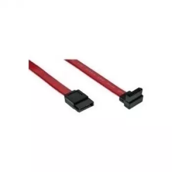 InLine 27703W SATA-Kabel 0,3 m Rot