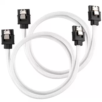 SATA-Kabel Corsair CC-8900253 0,6 m Schwarz Weiß