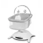 Wiege / Schaukelwiege Lionelo Bella Set Grau Beton – Babybett mit Schaukelfunktion