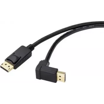 Renkforce DisplayPort-Verbindungskabel 1,50 m SP-9163732 vergoldete Steckkontakte Schwarz [1x DisplayPort-Stecker - 1x DisplayPort-Stecker] (SP-9163732)