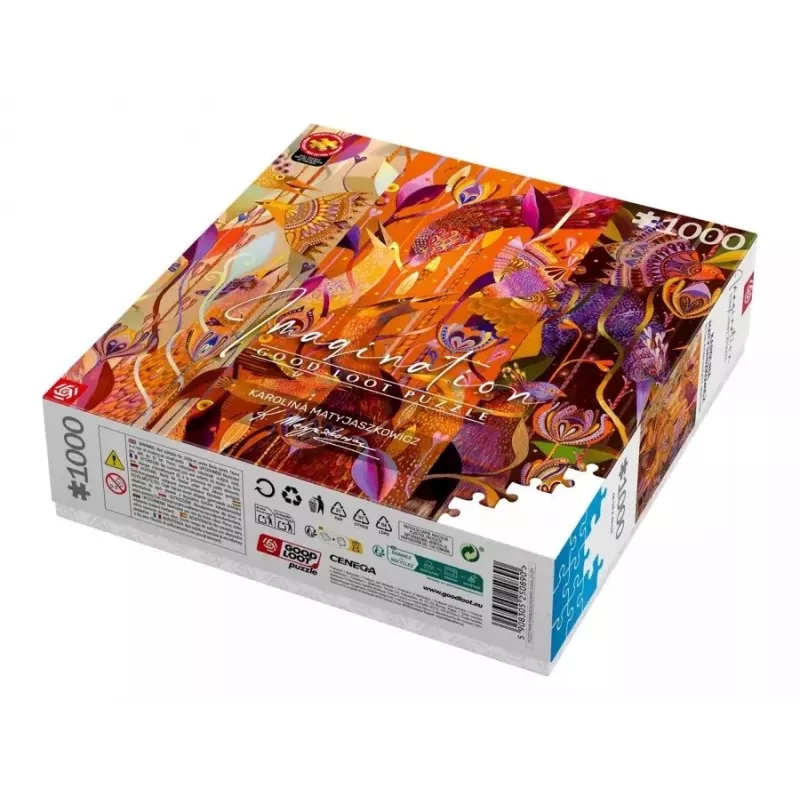 Puzzle Good Loot Imagination - Karolina Matyjaszkowicz: Im Vogeldickicht - Ein Triptychon 1000 Stück