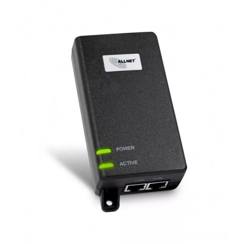 PoE Injector ALLNET ALL-PI102-BT60-5G 60W, Kunststoffgehäuse, Single-Port PoE++