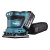 Makita DBO480Z tragbarer Schwingschleifer, Exzenterschleifer, 14000 OPM, Schwarz, Blau, 210 W