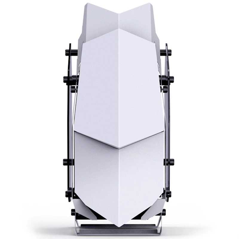 Mini Micro-ATX Tower Jonsbo MOD3 Tempered Glass White PC-Gehäuse, Mini-ITX/Micro-ATX-Unterstützung
