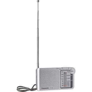 Panasonic RF-P150DEG Tragbares Analogradio Silber
