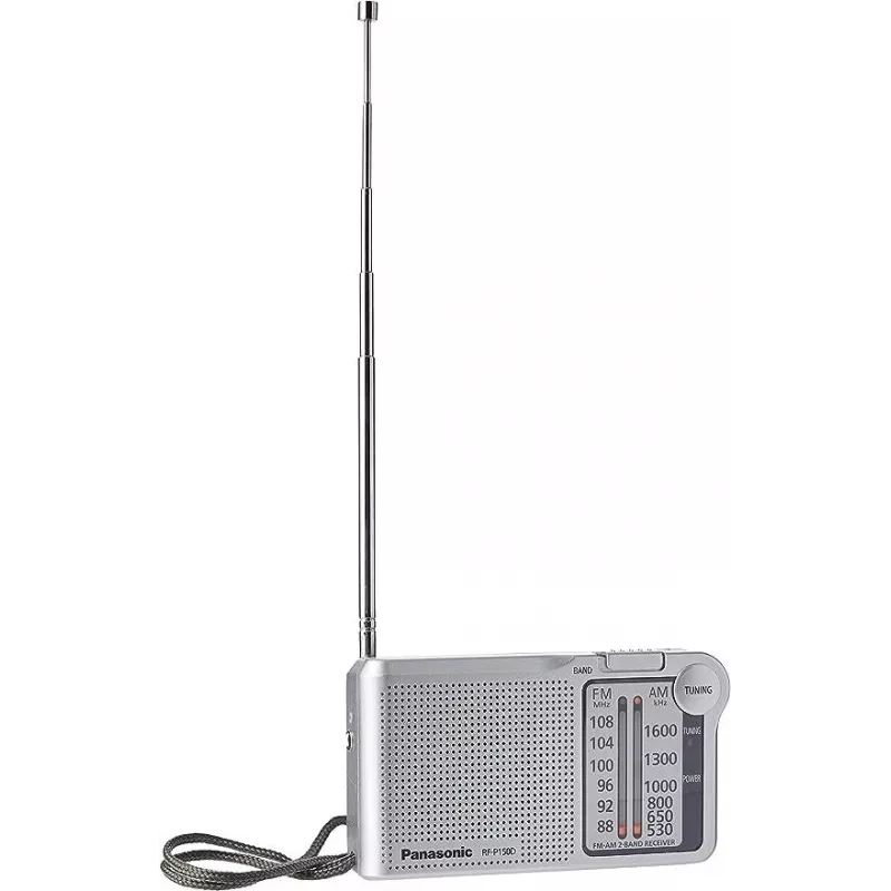 Panasonic RF-P150DEG Tragbares Analogradio Silber