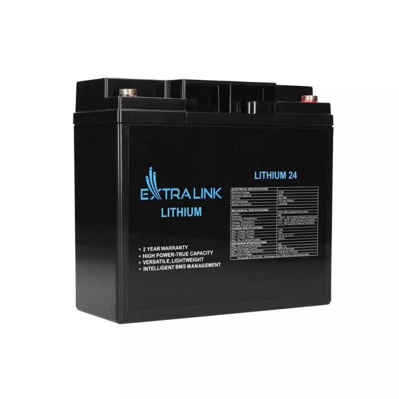Extralink Akku LiFePO4 24000 mAh 12,8 V