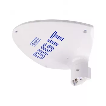 Breitband-DVB-T/T2-Antenne Telmor Activa 5G – innen/außen, weiß