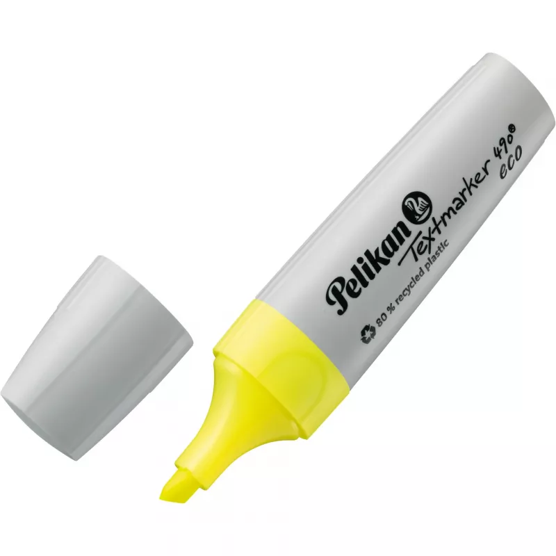 Highlighter Pelikan Textmarker 490 eco marker Keilspitze Gelb