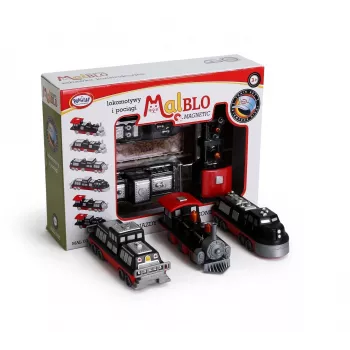 MalBlo Magnetische Züge und Lokomotiven