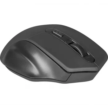 Kabellose optische Maus DEFENDER Datum MB-345 RF, beidhändig/rechtshändig, 1600 DPI, 3 Tasten, USB RF-Empfänger, schwarz
