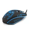 Esperanza MX203 SCORPIO - Maus - USB - Blau - Maus - Optisch - 6 Tasten - Schwarz