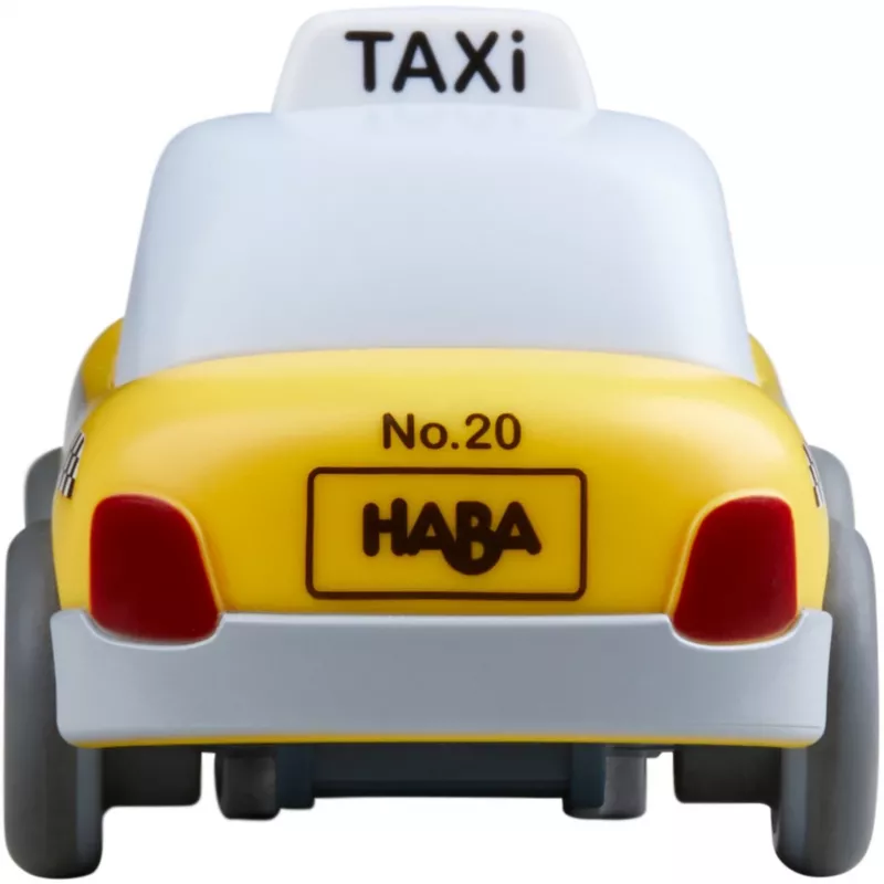 Kullerbu - Taxi, Spielzeugauto Anthrazit/Weiß (matt)
