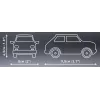 Baukasten Cobi Youngtimer Collection Fiat 126p el 24531 — 150 Teile