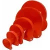 Trichter-Set IWH 6-teilig orange Polyethylen für Öl und Benzin