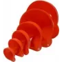 Trichter-Set IWH 6-teilig orange Polyethylen für Öl und Benzin
