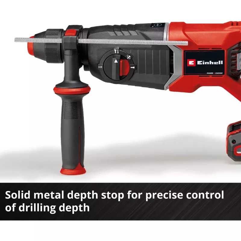 Professional Battery-Rotary Hammer TP-HD 18/26 D Li BL - Solo, 18Volt (schwarz/Rot, ohne Akku und Ladegerät, im E-Case)