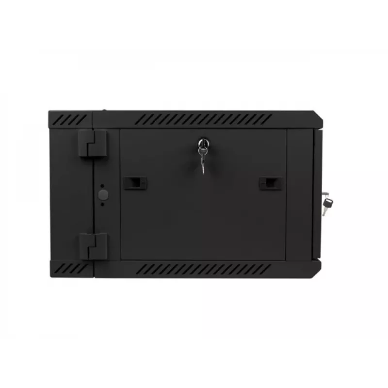 Wandmontierbarer Rack LANBERG WF02-6606-10B 6U 600x374,3x600 mm Edelstahl schwarz