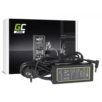 Green Cell AD49P Netzteil/Ladegerät für den Innenbereich 65 W Schwarz