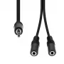 ProXtend 3-Pin- auf 2×2-Pin-Kabel M32XM2F-002, 1 m, 18 AWG