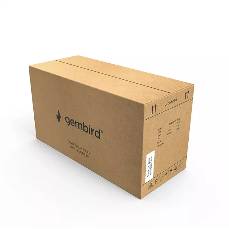 Gembird EG-UPS-036 USV (unterbrechungsfreie Stromversorgung) Line-Interactive 3 kVA 1800 W 6 AC-Ausgänge