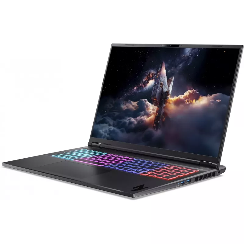 Laptop Acer Nitro 18 AI AN18-61-R698, AMD Ryzen AI 7 PRO 350 3.5 GHz, 18 Zoll WQXGA 2560×1600, 16 GB DDR5, 1 TB SSD, NVIDIA GeForce RTX 5060, Windows 11 Home, Schwarz