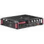 Tragbarer Audiorecorder Tascam FR-AV4 — 6-Kanal, 4 XLR-Kombi + 2x 3,5 mm, 24/32-Bit, 48/96/192 kHz, MicroSD bis 512 GB, USB-C, PD