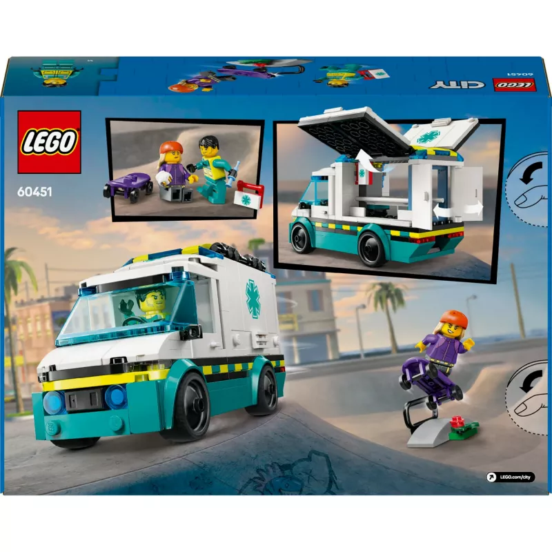 LEGO CITY 60451 Krankenwagen