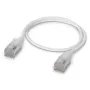 Netzwerkkabel Ubiquiti UACC-Cable-Patch-EL-C6A-0.3M-W RJ-45 Cat6a 0,3 m Transparent Weiß
