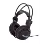 Kopfhörer Maxell Home Studio MAX-833, kabelgebunden ohrumschließend, 32 Ω, 98 dB, 16–22000 Hz, 5 m Kabel, Ohrbügel/Überkopf, schwarz