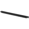 Kabelmanagementleiste helos 328897 1U schwarz 48,3 cm