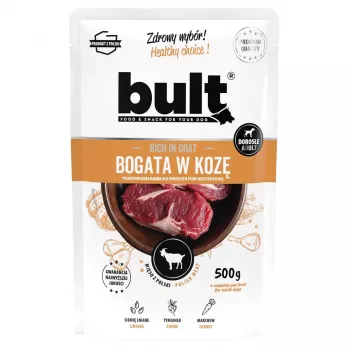 BULT Reich an Ziege - Nassfutter für Hunde - 500g