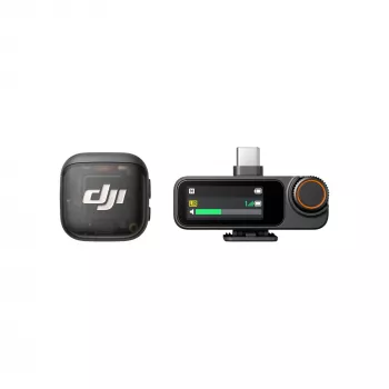 Mikrofonsystem DJI Camera Acc Mic 3 (1× Sender + 1× Empfänger)