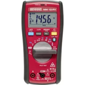 Benning MM 10-PV Hand-Multimeter digital Data Logger CAT IV 600 V Display (Counts): 6000 (044089)