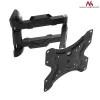 TV-Wandhalterung MACLEAN MC-742 für 42 Zoll (106,7 cm), neigbar -12°/+12°, VESA 75x75–200x200, max. Belastung 30 kg, schwarz