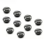 XSPC G1/4 Zoll V2 Verschlussschraube mit Gewinde, 10er-Pack – Schwarz-Chrom