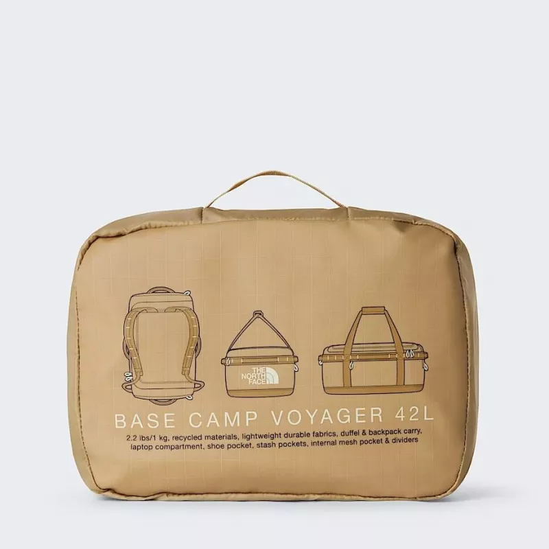 Tasche The North Face Base Camp Voyager Duffel 42L - khaki/braun