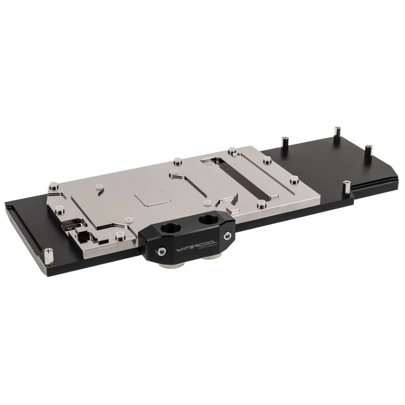 Watercool Fullcover-GPU-Wasserkühler Heatkiller IV für Radeon RX 5700 XT — Acetal-Oberseite mit vernickelter Kupferbasis