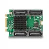 DeLOCK 61062 Interner SATA-Adapter M.2 auf SATA 6 Gbit/s RAID 0 1 10 JBOD