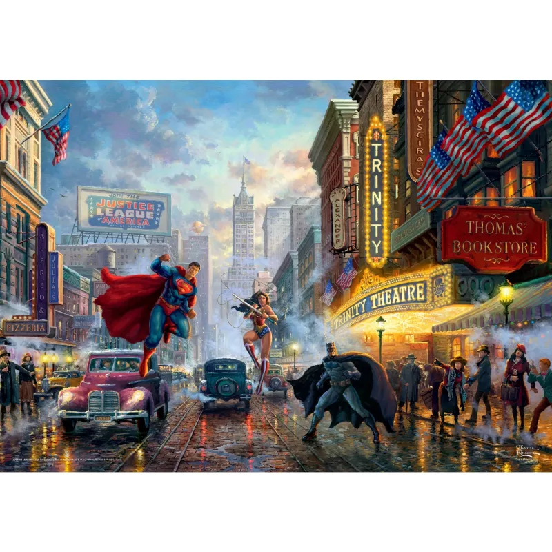 Puzzle Schmidt Spiele Batman, Superman und Wonder Woman 1000 Teile