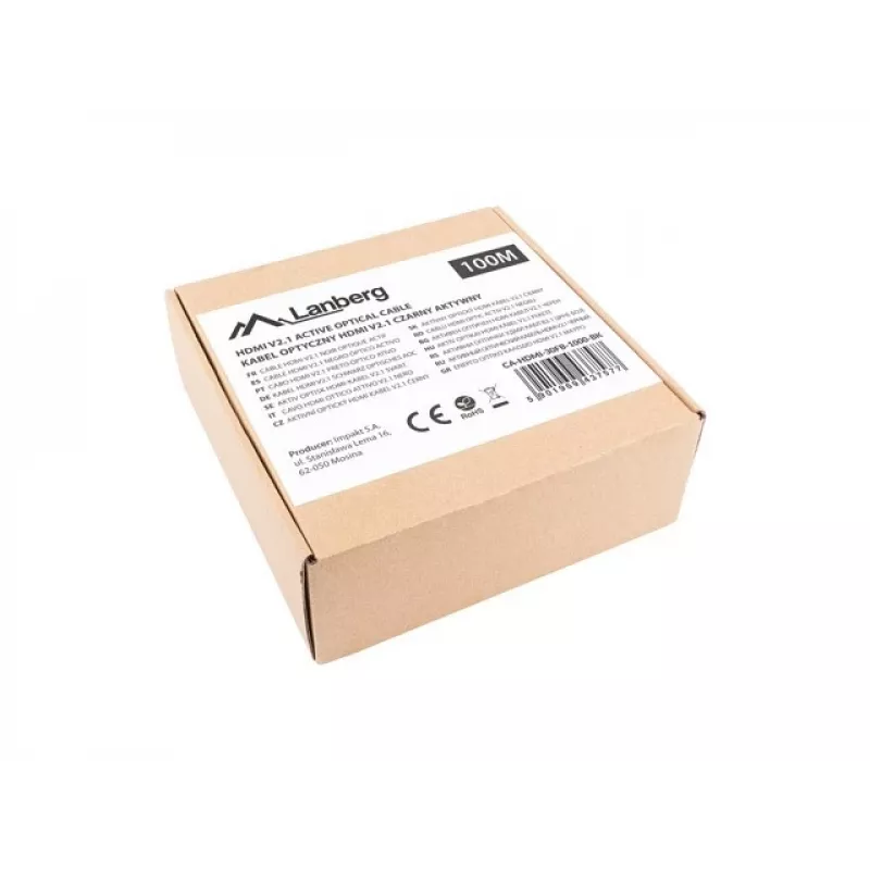 HDMI Kabel Lanberg CA-HDMI-30FB-1000-BK 100m Schwarz