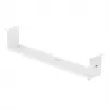 Maclean kompakter Kabelorganizer unter dem Schreibtisch, max. Belastung 5 kg, weiß, MC-107 W