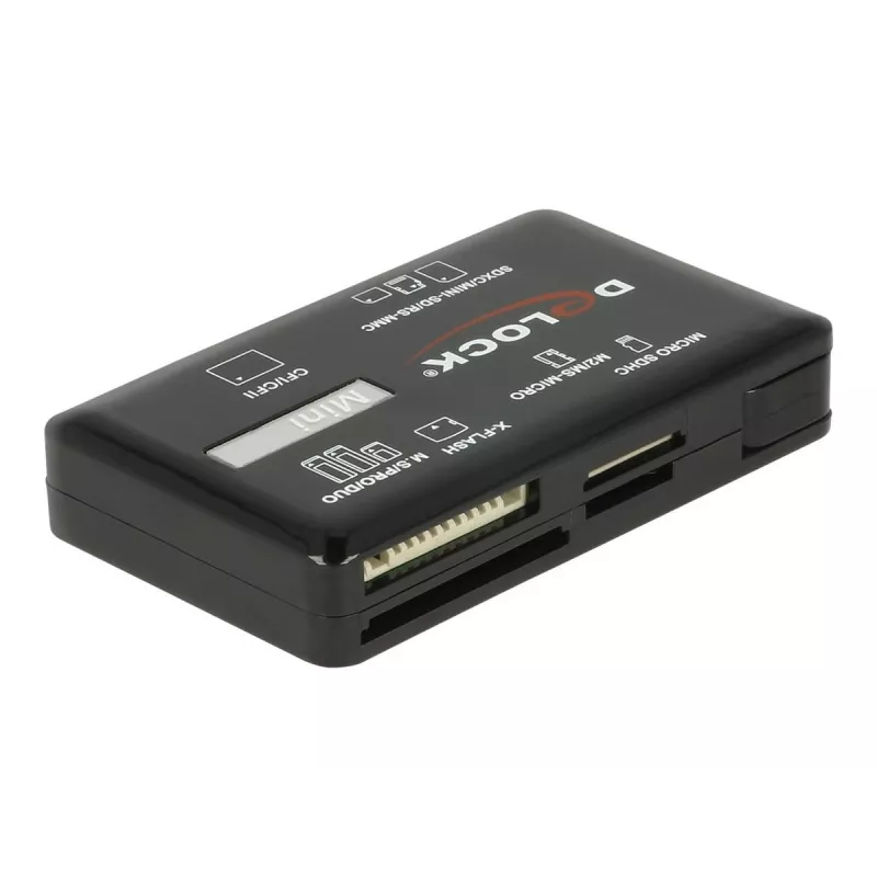 DeLOCK SuperSpeed USB Kartenleser CF SD Micro SD MS M2 xD 5 Gbps