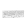 Cherry Stream Tastatur, USB, Pan-Nordic-Layout, hellgrau