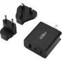 Ansmann USB-Ladegerät Reiseladegerät TC315 / 3 A / 15,5 W / 3 Port USB-Ladegerät 15,5 W USB-A Buchse Smart IC Schwarz Innenbereich (1001-0178)