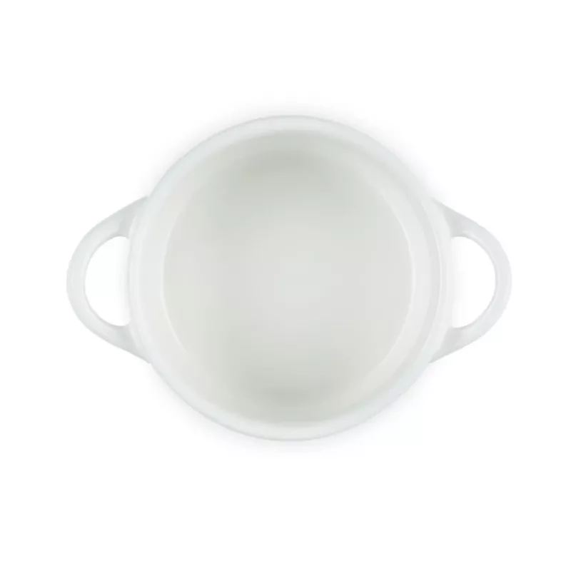 Le Creuset 71901107160100 Mini Dutch Oven, 0,25 L, Weiß