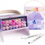Doppelseitige Marker-Stifte Arrtx LC302239 — 24 Farben, Violett-Töne-Set