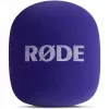 Mikrofonabdeckung (lila) für Rode Interview GO Lavalier-Kit – Zubehör Pop-Filter/Windschutz
